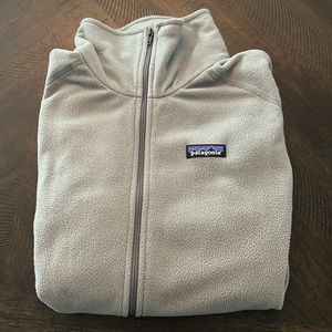 Large Patagonia gray zip up